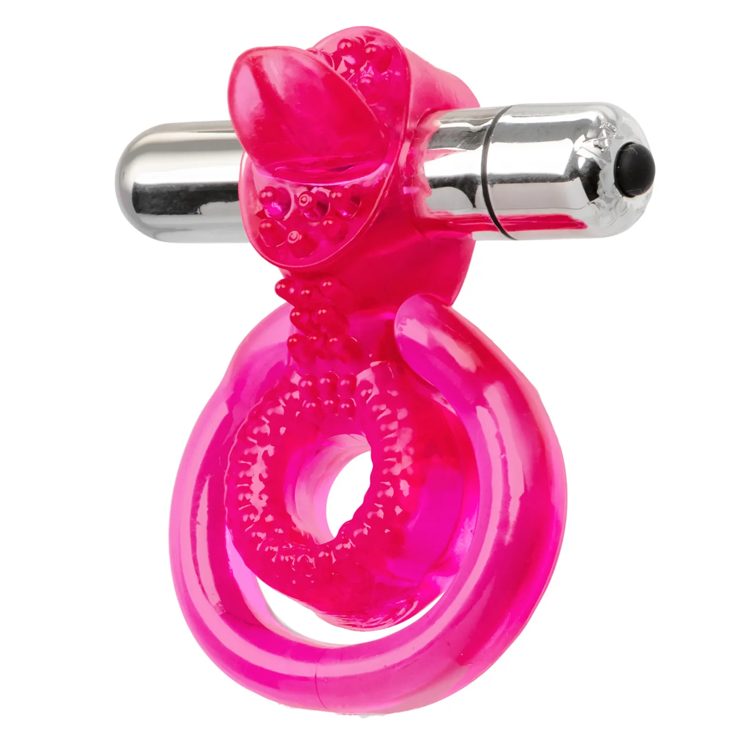 Dual Clit Flicker Clit Stimulators | Clit Stimulating Cockrings CalExotics