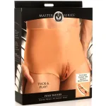 Pussy Panties Silicone Vagina Plus Ass Panties - Large Anal Play XR Brands