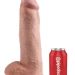 King Cock 12 Inch Cock With Balls - Flesh Dildos Pipedream