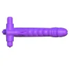 Fantasy C-Ringz Silicone Double Penetrator Rabbit - Purple Vibrators Pipedream