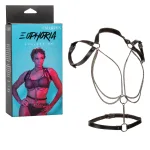 Euphoria Collection Multi Chain Halter - Black BDSM & Kink CalExotics