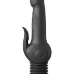 Pogo Thruster Masturbator - Black Vibrators Pipedream