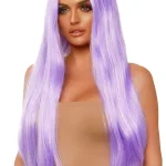 Long Straight Wig 33 Inch - Lavender Costumes Leg Avenue