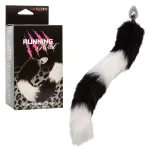 Running Wild Tail - Black/white Anal Play CalExotics