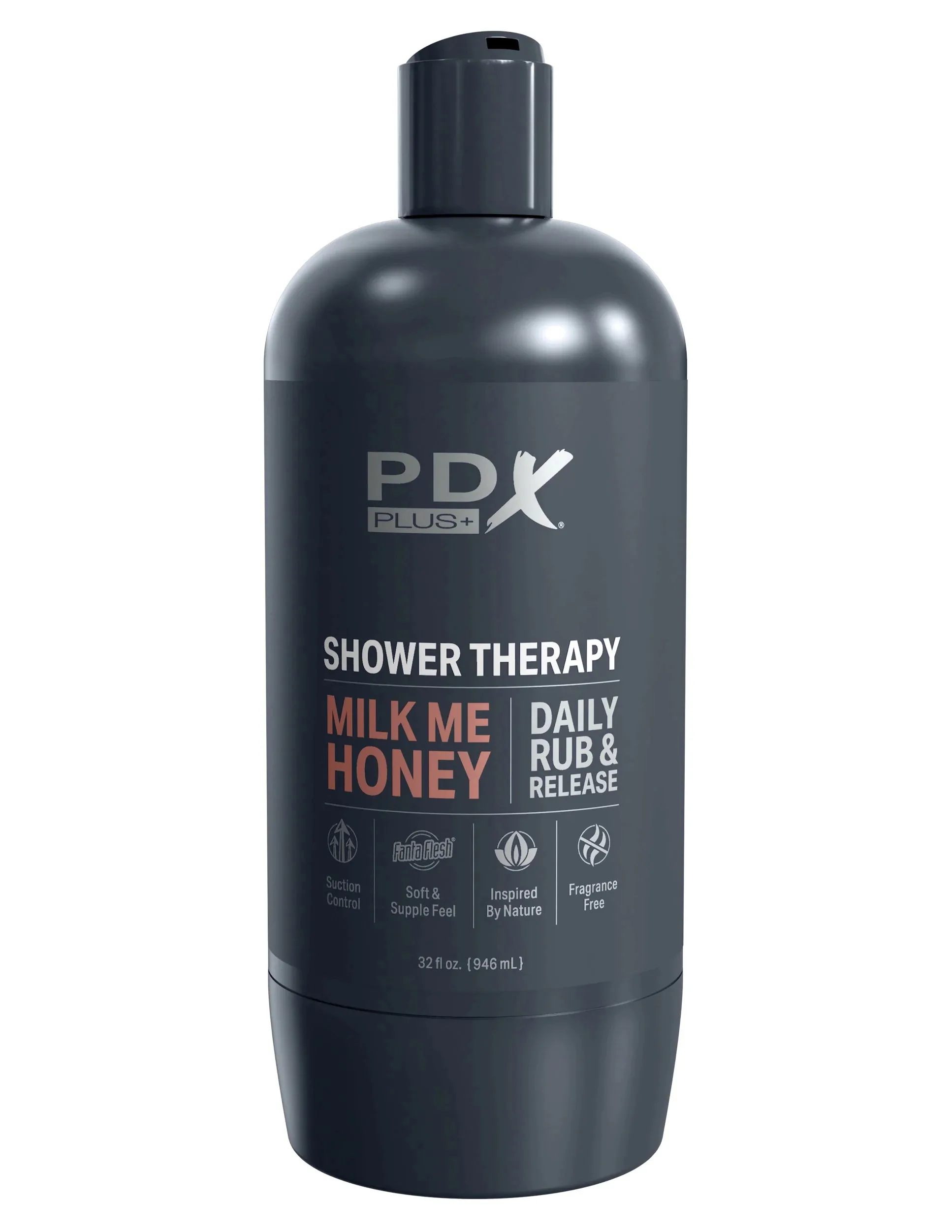 Shower Therapy - Milk Me Honey - Tan Strokers & Pumps Pipedream