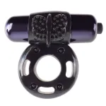 Fantasy C-Ringz Vibrating Super Ring Black Vibrators Pipedream