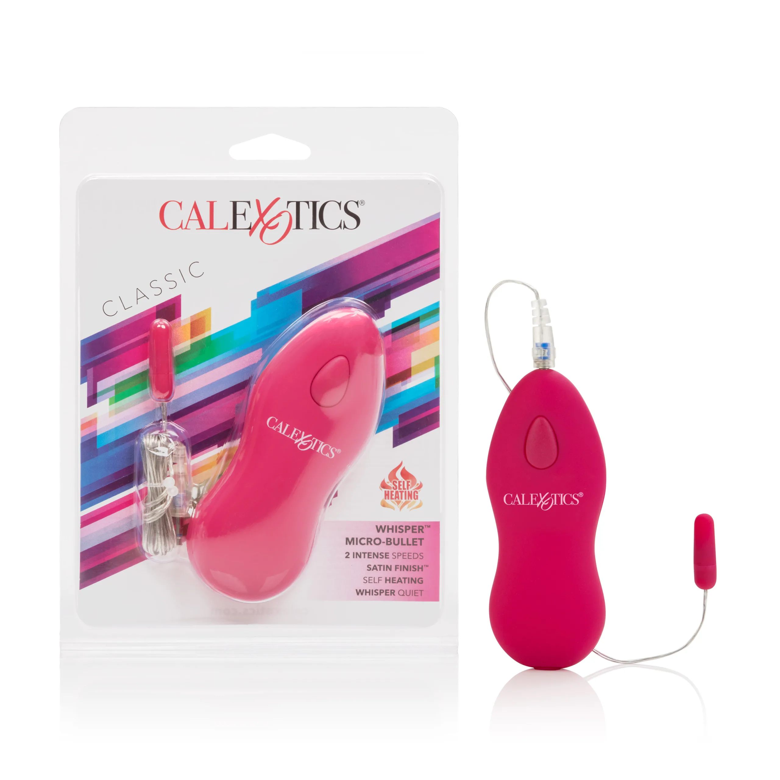 Whisper Micro Bullet - Pink Vibrators CalExotics
