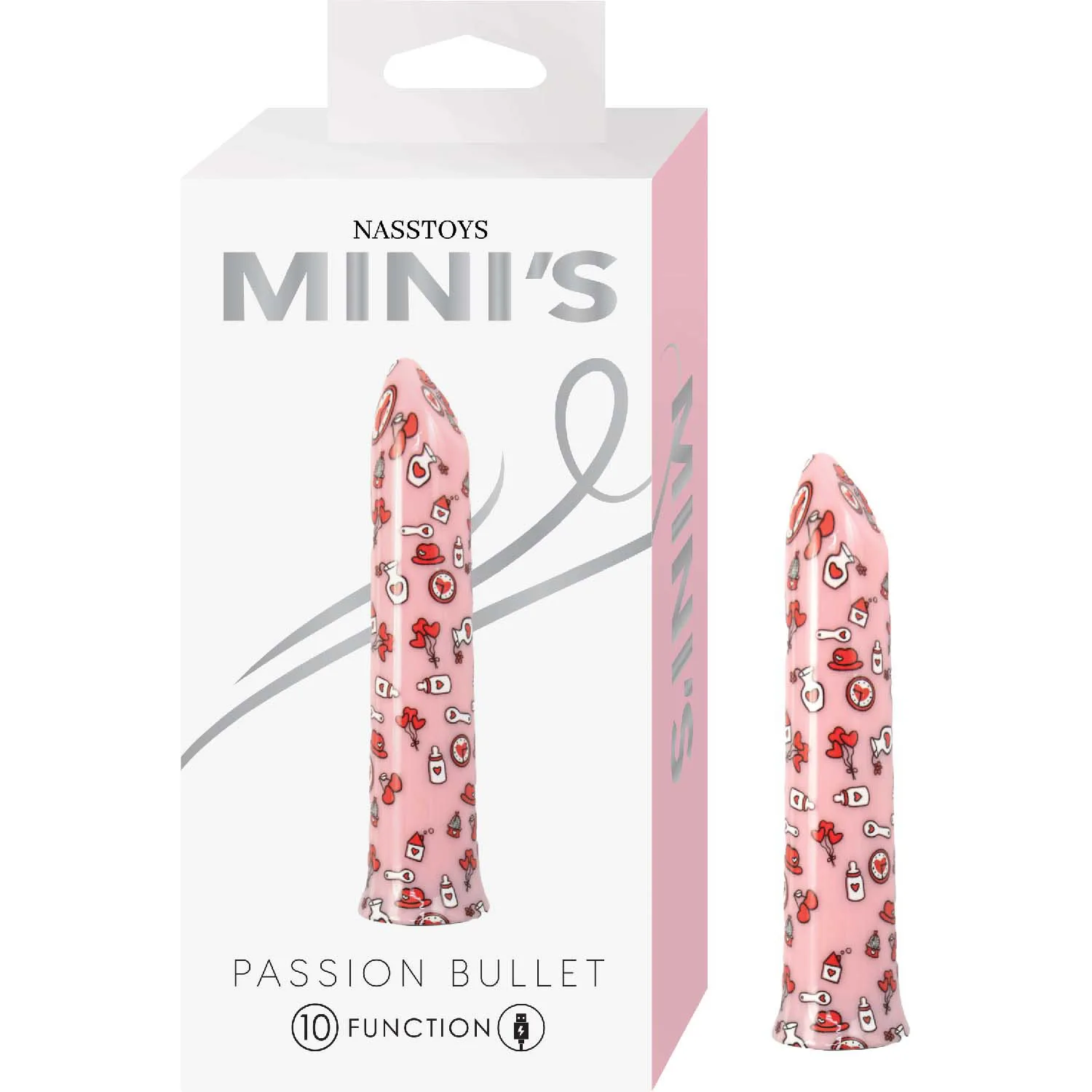 Minis Passion Bullet Pink Vibrators Nasstoys