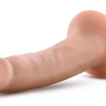 Dr. Skin Plus - 5 Inch Posable Dildo - Vanilla Dildos Blush
