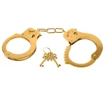 Fetish Fantasy Gold Metal Cuffs - Gold BDSM & Kink Pipedream