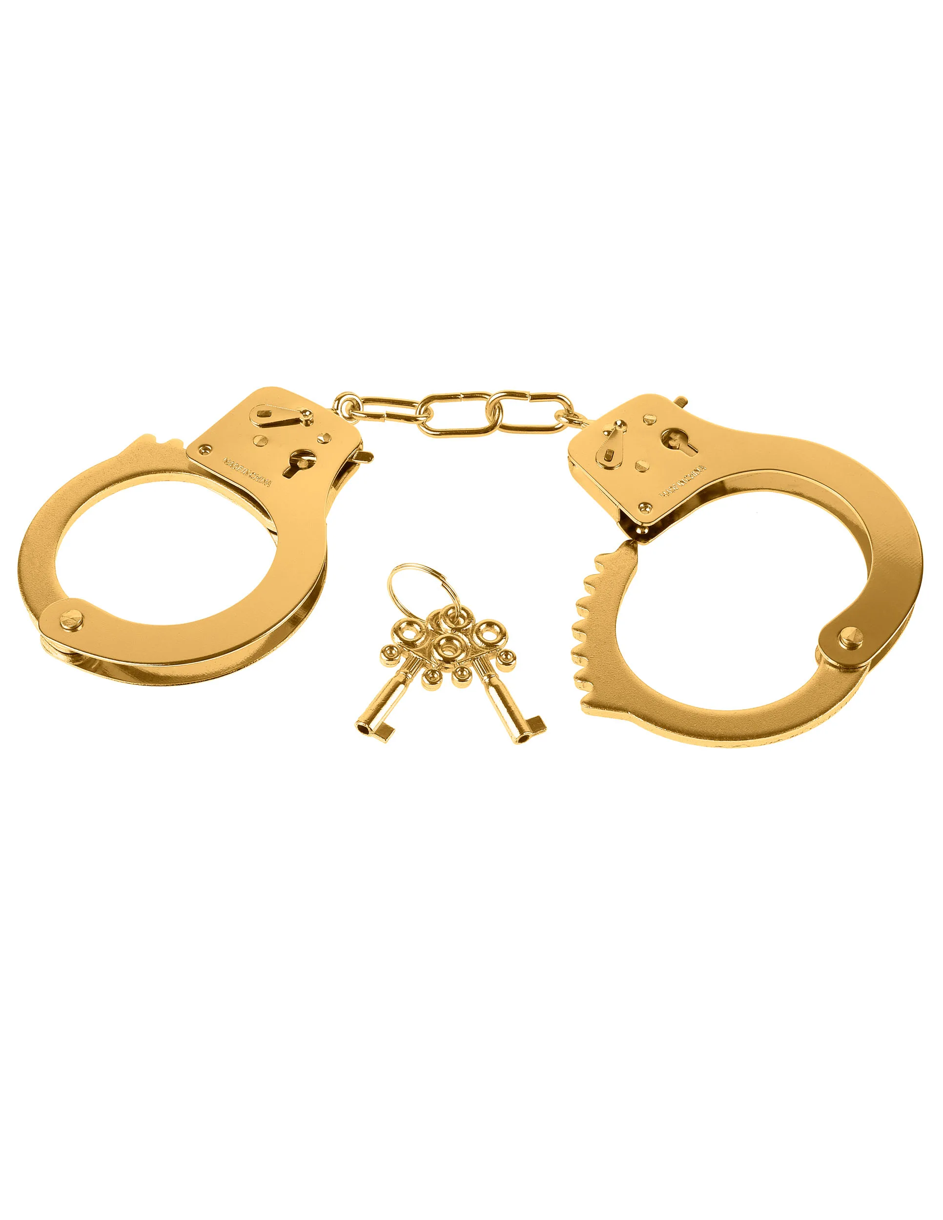 Fetish Fantasy Gold Metal Cuffs - Gold BDSM & Kink Pipedream