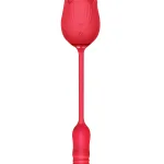 Wild Rose Tonguing Thrusting - Red Vibrators Icon Brands