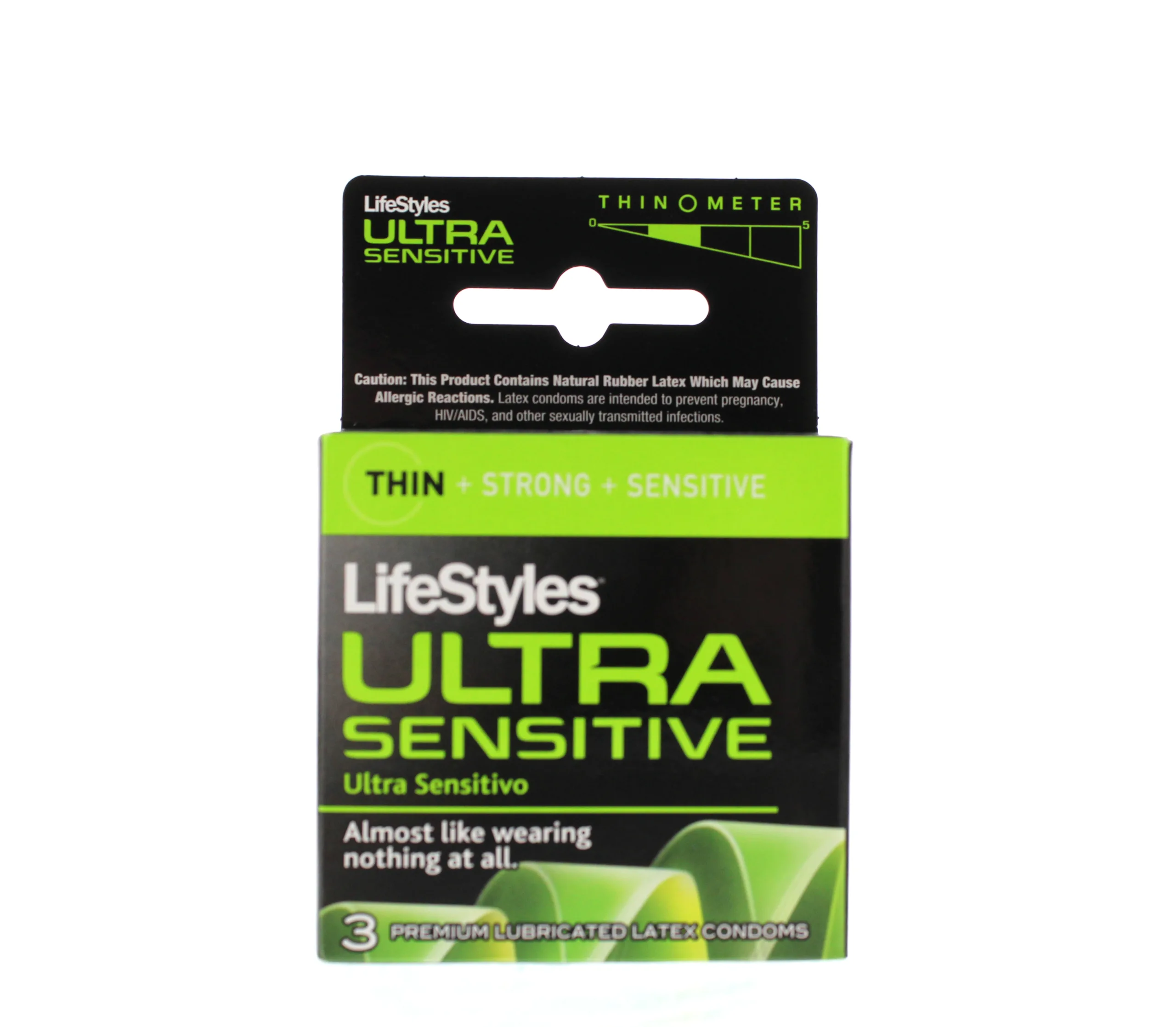 Lifestyles Ultra Sensitive - 3 Pack Lubes & Essentials Paradise Marketing