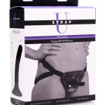 Pegged - Pegging Dildo With Harness - Black Vibrators XR Brands