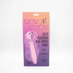 Lick n' Stick Clit Flicker and G-Spot Vibrator - Pink Anal Play Like A Kitten