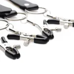 Spread Labia Spreader Straps With Clamps BDSM & Kink XR Brands