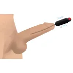 28x Dark Chain Rechargeable Remote Silicone Sound - Black Lubes & Essentials XR Brands