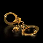 Fetish Fantasy Gold Metal Cuffs - Gold BDSM & Kink Pipedream