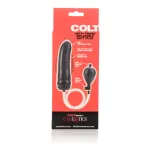 Colt Hefty Probe Inflatable Butt Plug - Black Anal Play CalExotics