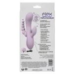 Flex Bend and Hold Triple Rumbler - Purple Vibrators CalExotics