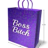 Boss Bitch Gift Bag - Purple Novelty Little Genie
