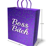Boss Bitch Gift Bag - Purple Novelty Little Genie