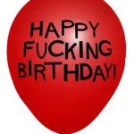 X-Rated Birthday Party Balloons 8 Count Novelty Little Genie