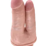King Cock Double Penetrator - Flesh Dildos Pipedream