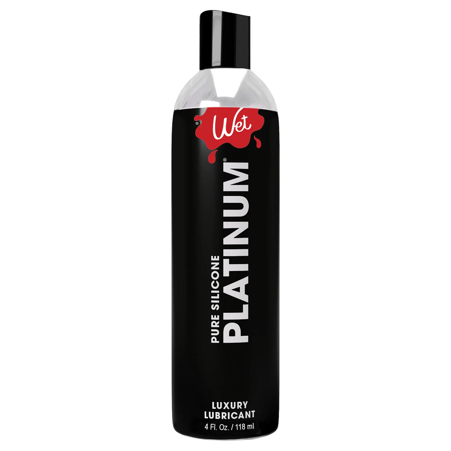 Wet Platinum - Luxury Silicone Based Lubricant 4 Oz Lubes & Essentials Wet