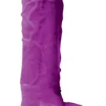 Colours Pleasures - 5 Inch Dildo - Purple Dildos nsnovelties