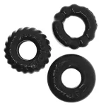 Bonemaker 3-Pack Boner Rings - Black Strokers & Pumps Oxballs