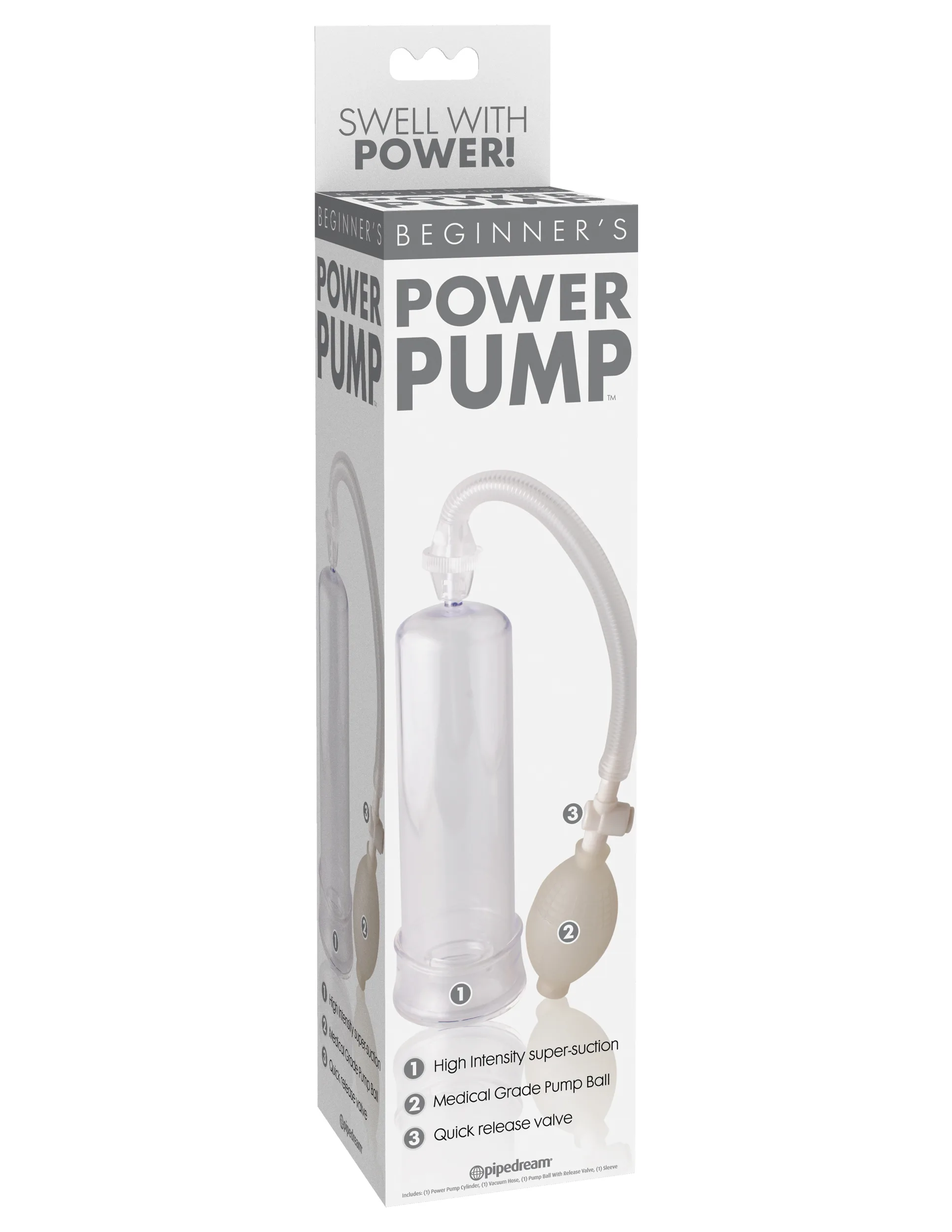 Beginners Power Pump - Clear Strokers & Pumps Pipedream