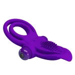 Pretty Love Vibrant Penis Ring - Purple Vibrators Pretty Love