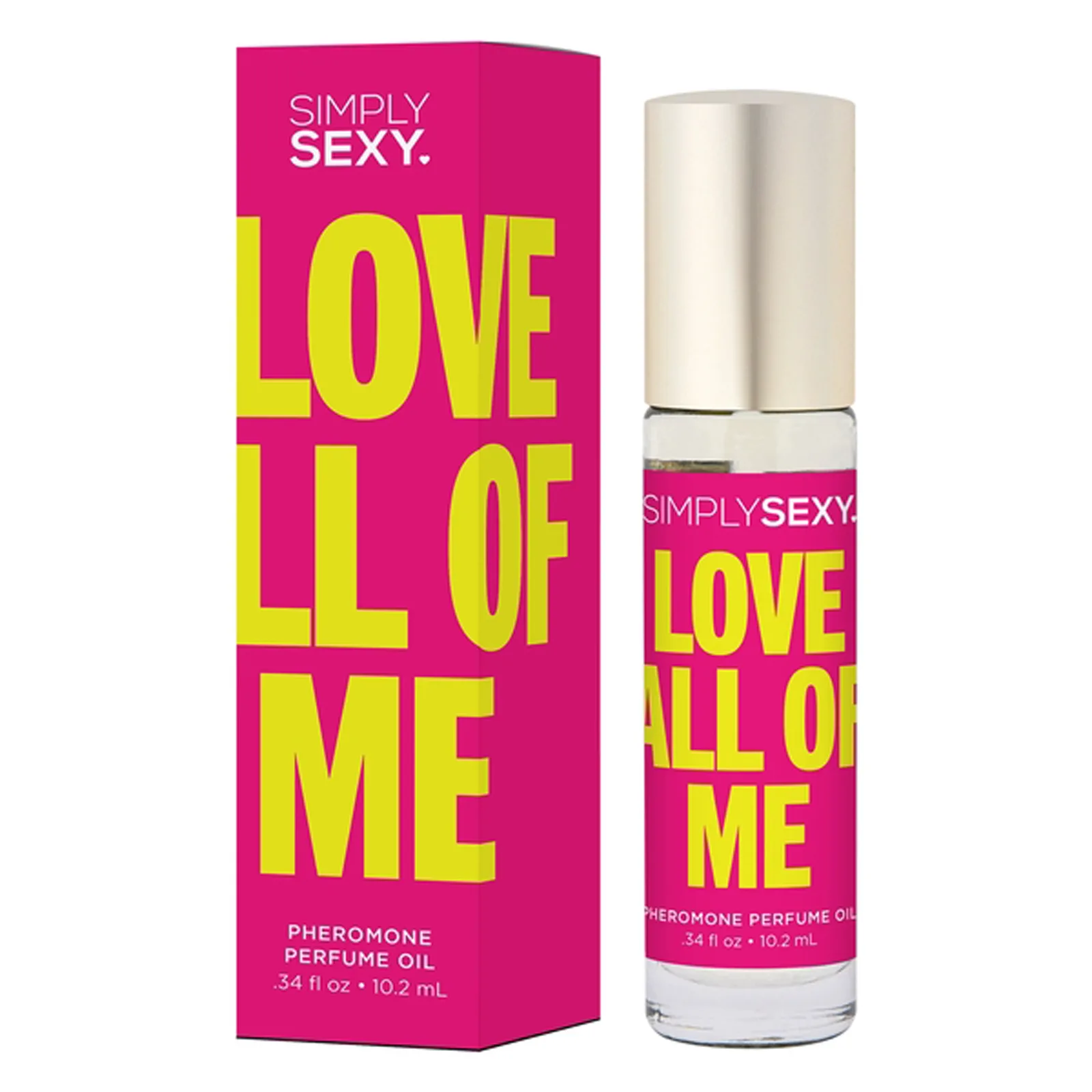 Simply Sexy Pheromone Perfume Oil Love All of Me Roll on .34 Oz Intimate Care Classic Brands