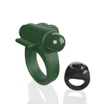Screaming O Remote Controlled Switch Vibrating Ring - Green Vibrators Screaming O