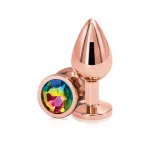 Rear Assets - Rose Gold - Medium - Rainbow Anal Play nsnovelties