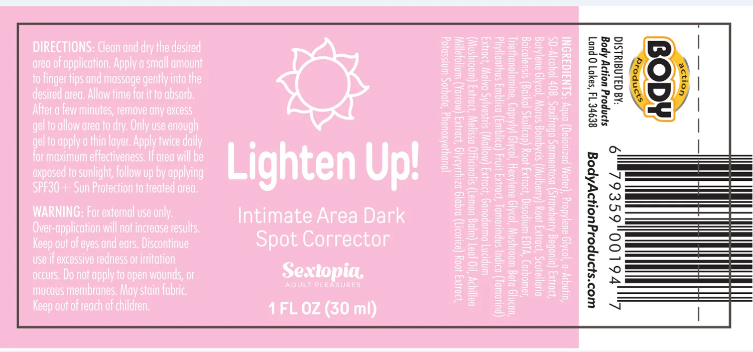 Lighten Up Dark Spot Corrector 1oz Anal Play Body Action