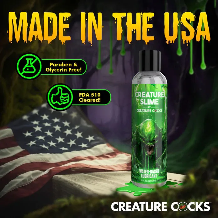 Creature Slime Water Based Lubricant 8oz Lubes & Essentials XR Brands