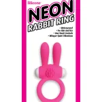 Neon Rabbit Ring - Pink Vibrators Pipedream