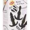 Thrill Trio Anal Plug Set - Black Vibrators XR Brands