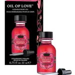 Oil of Love - Strawberry Dreams - 0.75 Fl. Oz. / 22 ml Lubes & Essentials Kama Sutra