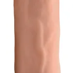 8x Auto Pounder Vibrating and Thrusting Dildo With Handle - Flesh Dildos XR Brands