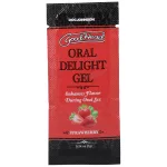 Goodhead - Oral Delight Gel - Strawberry - 0.24 Oz Enhancers Doc Johnson