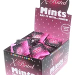 X-Rated Mints - 100 Piece p.o.p Display - 3.1g Bags Displays-Bowls & Wall Displays | Counter Little Genie