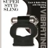 Wet Dreams Super Stud Sling - Black Vibrators Hott Products