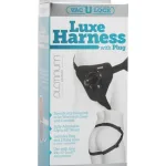 Vac-U-Lock Platinum Edition Luxe Harness - Black Harnesses & Strap-Ons | Harness Only Doc Johnson