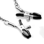 Silicone Ball Gag W/nipple Clamps BDSM & Kink XR Brands