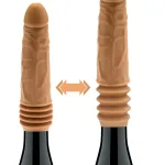 Dr. Skin Silicone - Dr. Arthur - Thrusting Gyrating Vibrating Dildo - Tan Vibrators Blush