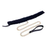 Cougar Fur Collar and Leash BDSM & Kink Sportsheets
