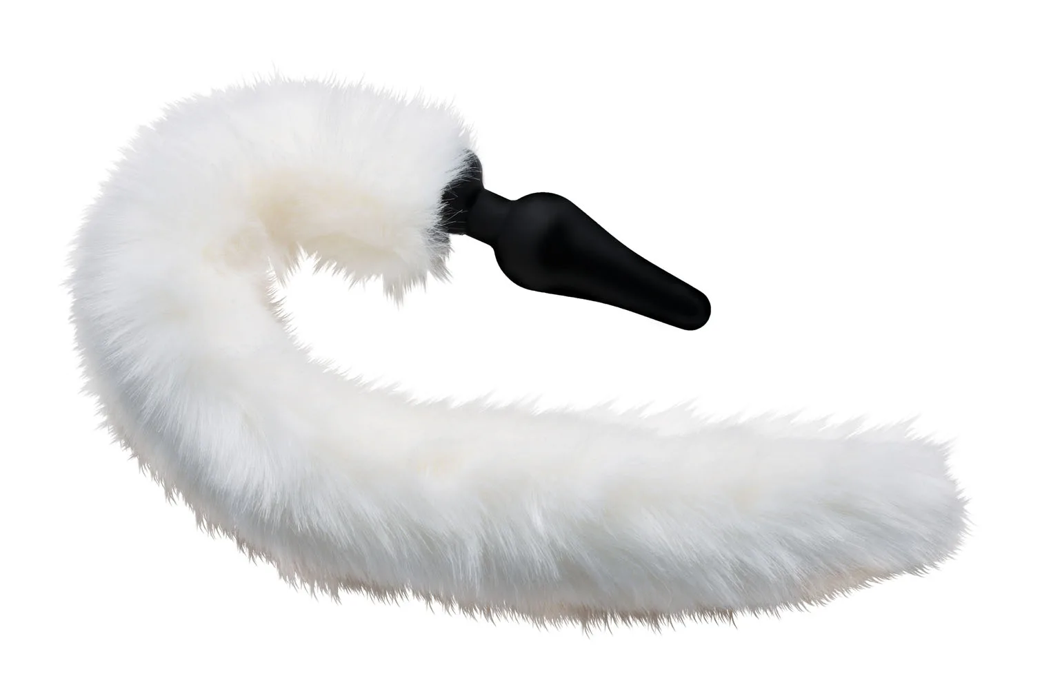 White Fox Tail Anal Plug and Ears Set Anal Play XR Brands